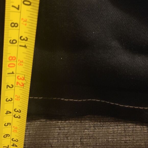 Loft black slim cropped jeans, sits lowest on the waist 33 inches length, nwt - Picture 4 of 5